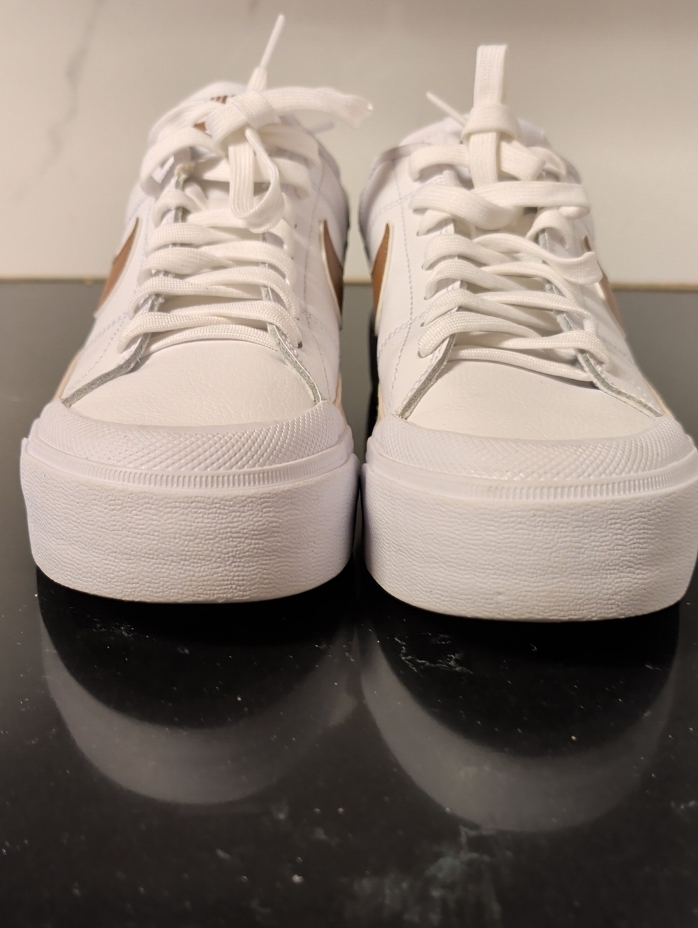 Nike Court Legacy Lift Platform Sneakers Size 8 MSRP $94.55 - Picture 3 of 10